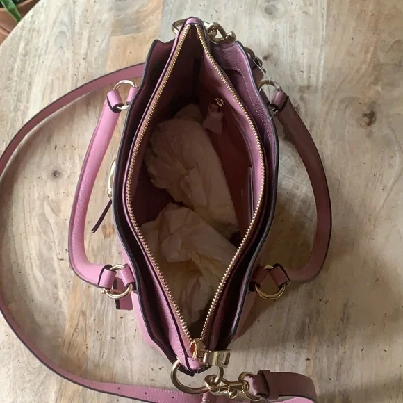 COACH Remi Satchel Pebbled Leather - - Picture 13 of 14